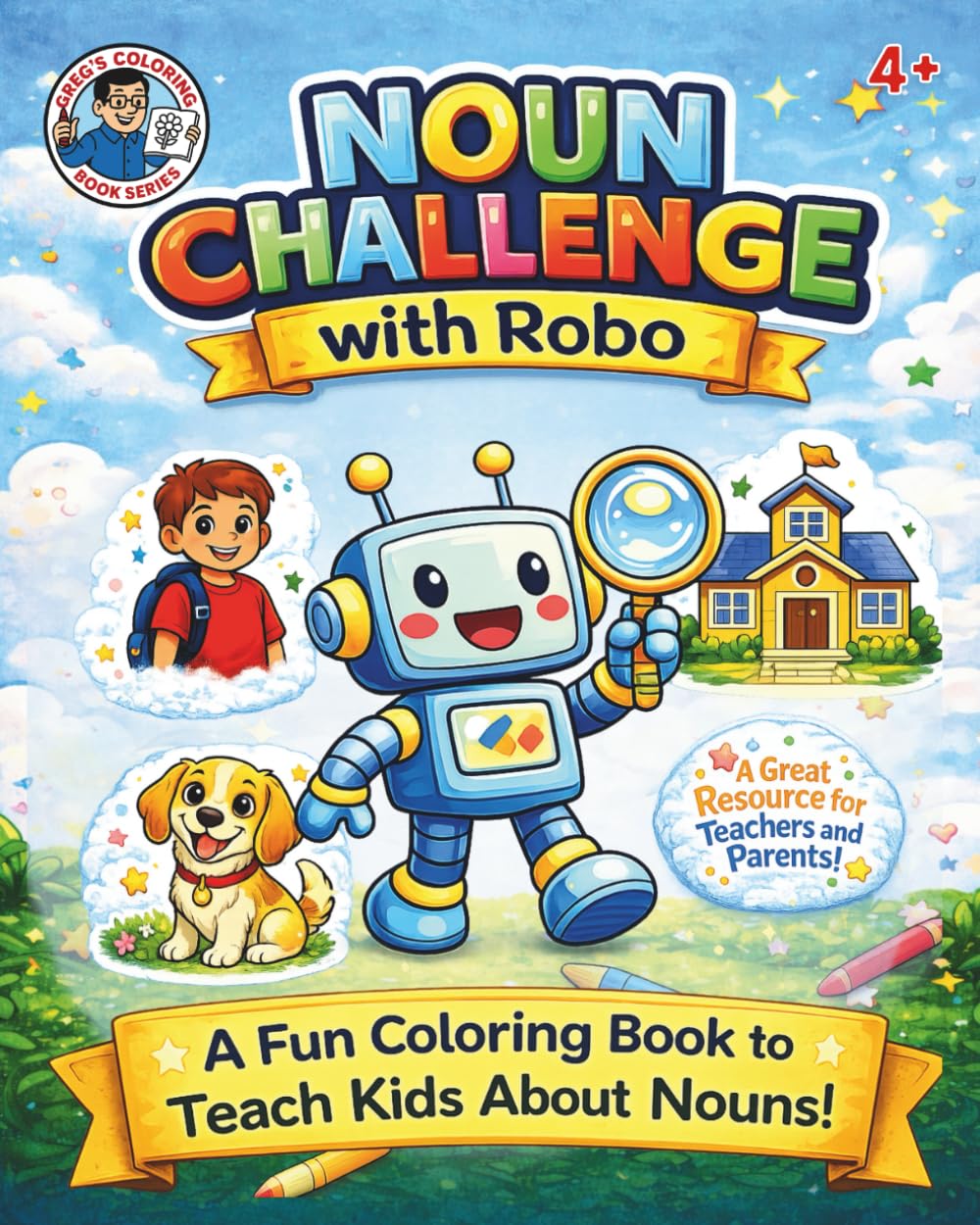 Noun Challenge with Robo (Robo’s Learning Adventures)