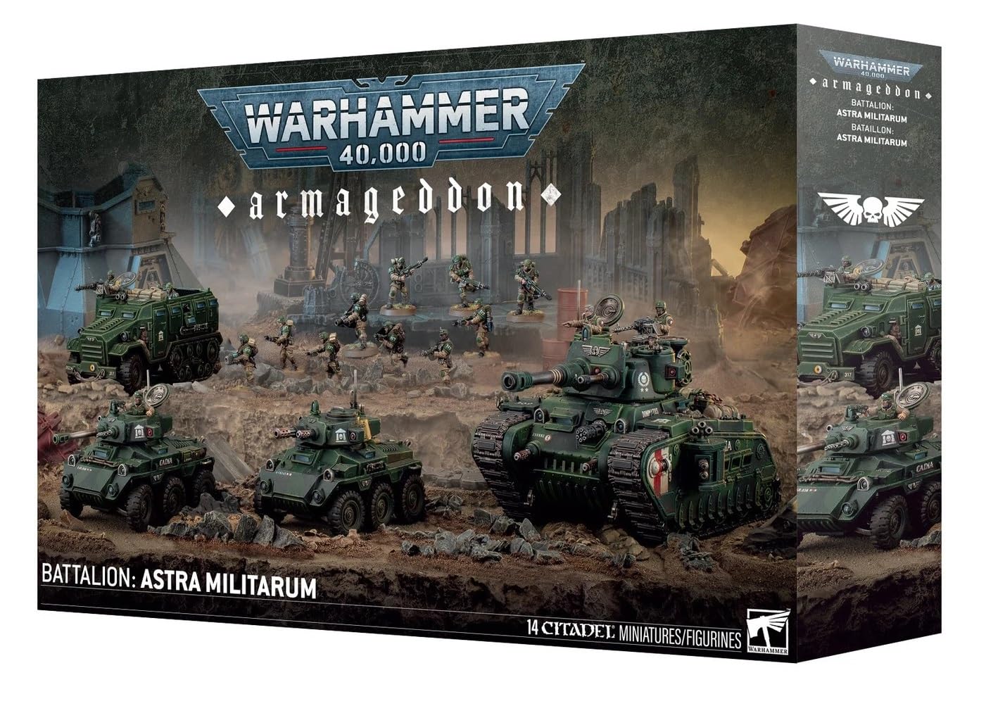 Warhammer 40K Armageddon Battalion Astra Militarum Box Set