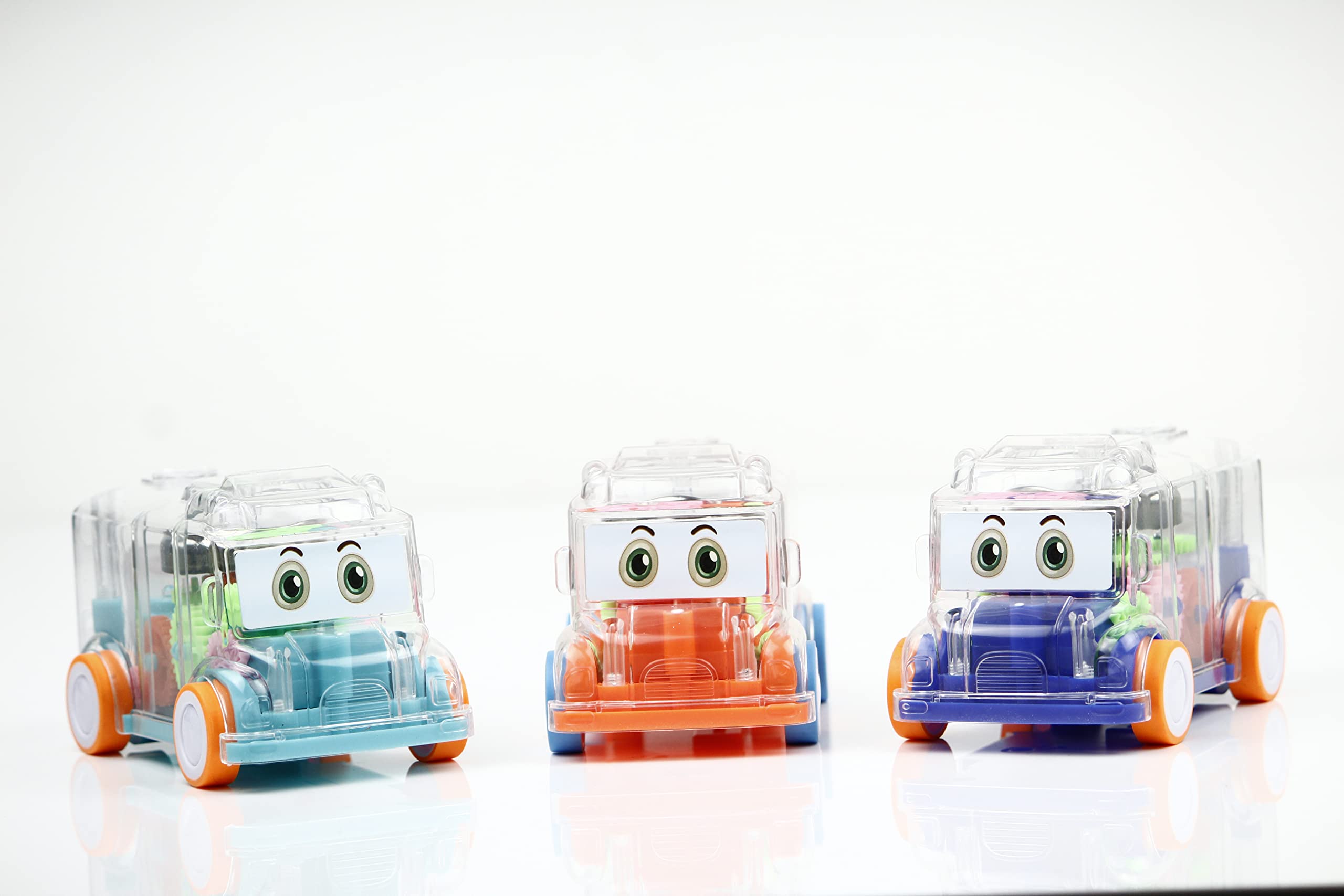 Chanak Transparent Gear Bus for Kids, Mini School Bus with Tinkling Sound and Light Toy for Kids Above 3 Years, BIS Approved Pack of 3 (Multicolor) (B0C4673H5Z) Amazon Price History, Amazon Price Tracker