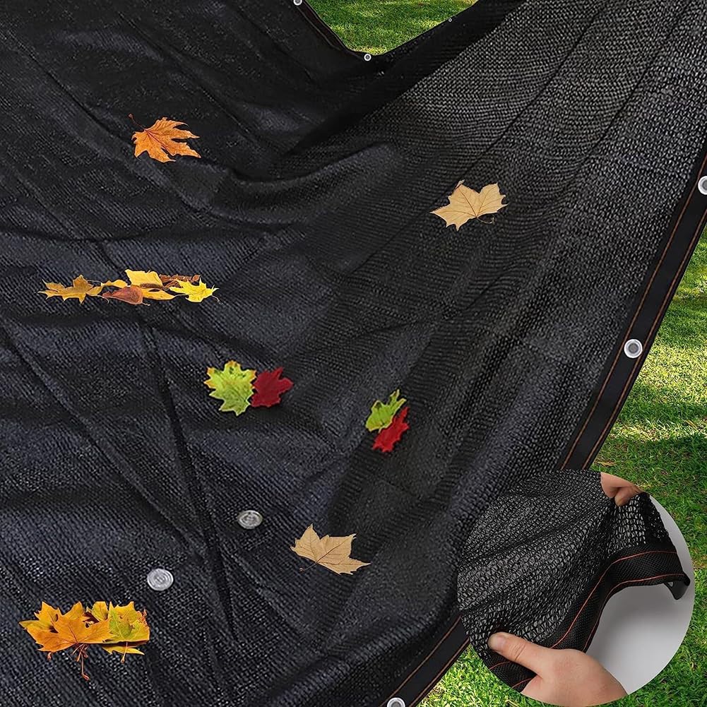 Schwimmbad Schutznetz 5x10m - Winterfeste Poolabdeckung Gegen Laub