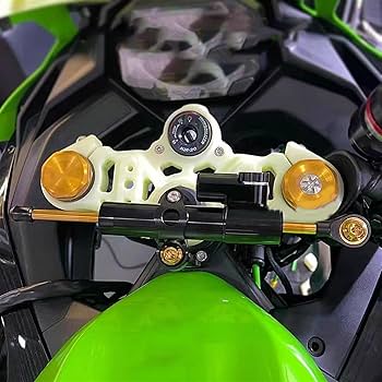 Amazon.co.jp: オートバイステアリング安定ダンパーブラケット