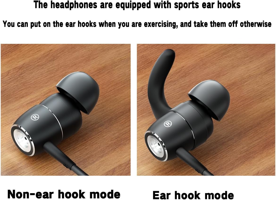Wired Earbuds Super Bass - Call Noise-Canceling Immersive Bass ENC Microphone Noise Reduction Wired Ear Bud in-Ear Headphones with USB Type C & 3.5mm Plug HiFi DAC Audio Comfortable Sport Earphones 4 71elvs000ML. AC SL1200