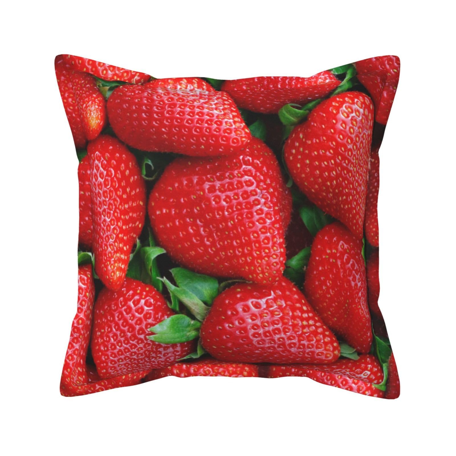 Housses de coussin fraises lavables pour protéger et décorer vos fauteuils
