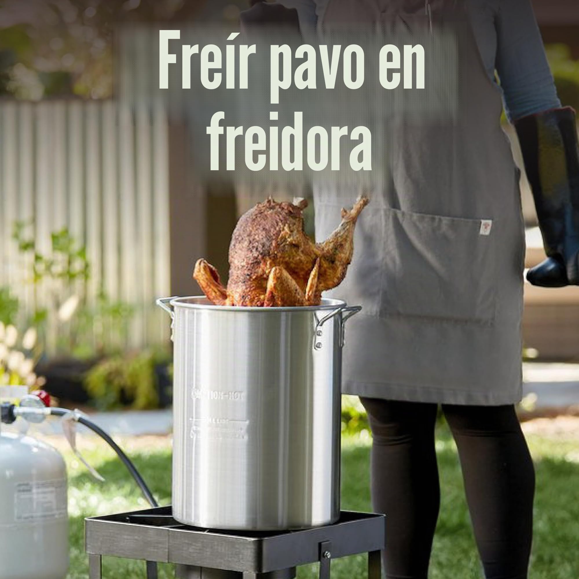 RAPICCA BBQ Parrilla Guantes para Horno, Ahumador Resistente Al Calor, Guantes para Cocinar Barbacoa, Parrilla, Impermeable, Ignífugo, Revestimiento de Neopreno Resistente al Aceite Tamano XL 43.2cm