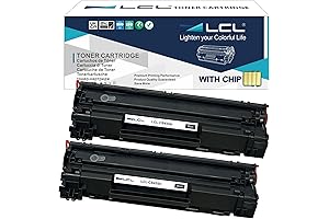 LCL 35A (CB435A) Compatible Toner Cartridge 2-Pack, 2000 Pages High-Yield