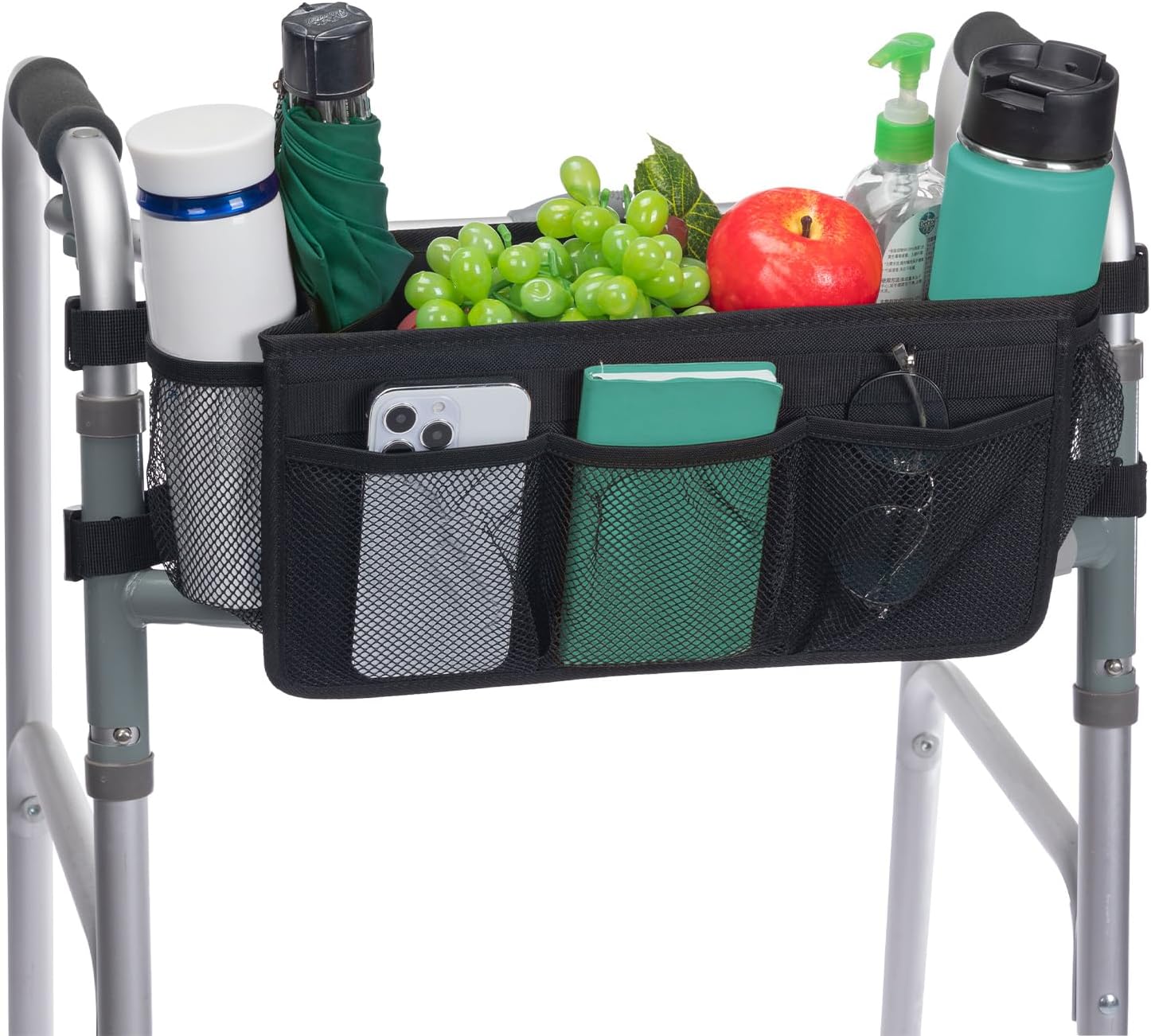 WAVECUER Walker Basket for Folding Walker, Basket for