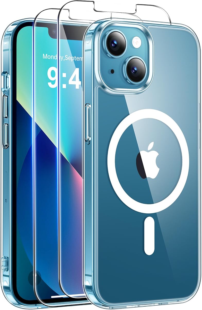 Qasyfanc Funda Magnética para iPhone 13/iPhone 14