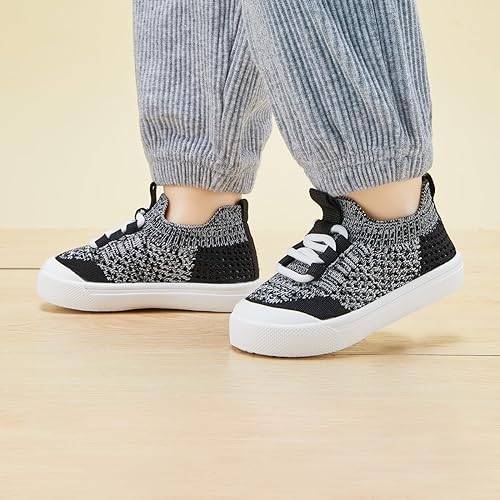 Vista 2 de Tenis antideslizantes para los primeros pasos, bebés, niños y niñas de 6, 9, 12, 18 y 24 meses
