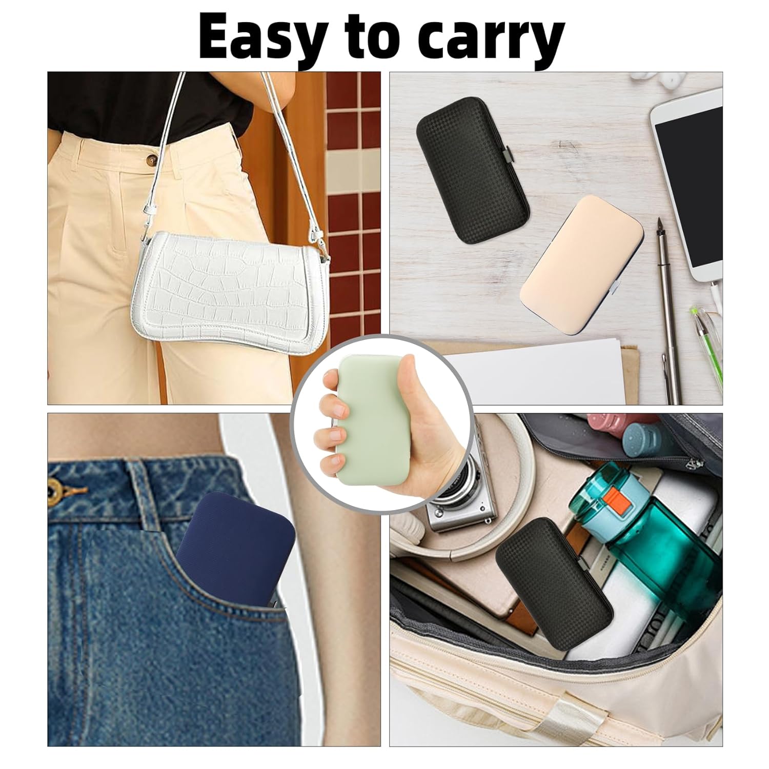 Manicure Kit for Men Women Nail Clippers Pedicure Tools Kit Travel Nail File Toe Set Finger Grooming Kits Christmas Birthday Gifts Ideas Stocking Stuffers Kids Adults Teens Boys Girls Friends(Black)