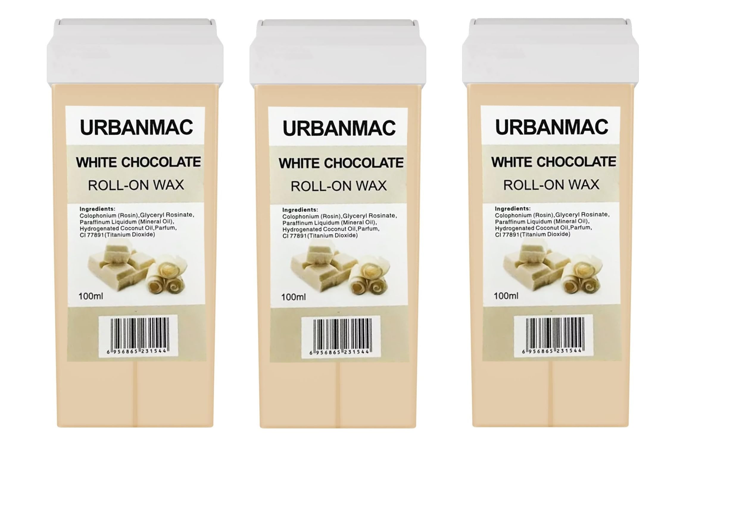 URBANMAC White Chocolate Roll-On Wax Kit (Set of 3 Refill Wax) 100 ML (B0CDTQWD61) Amazon Price History, Amazon Price Tracker