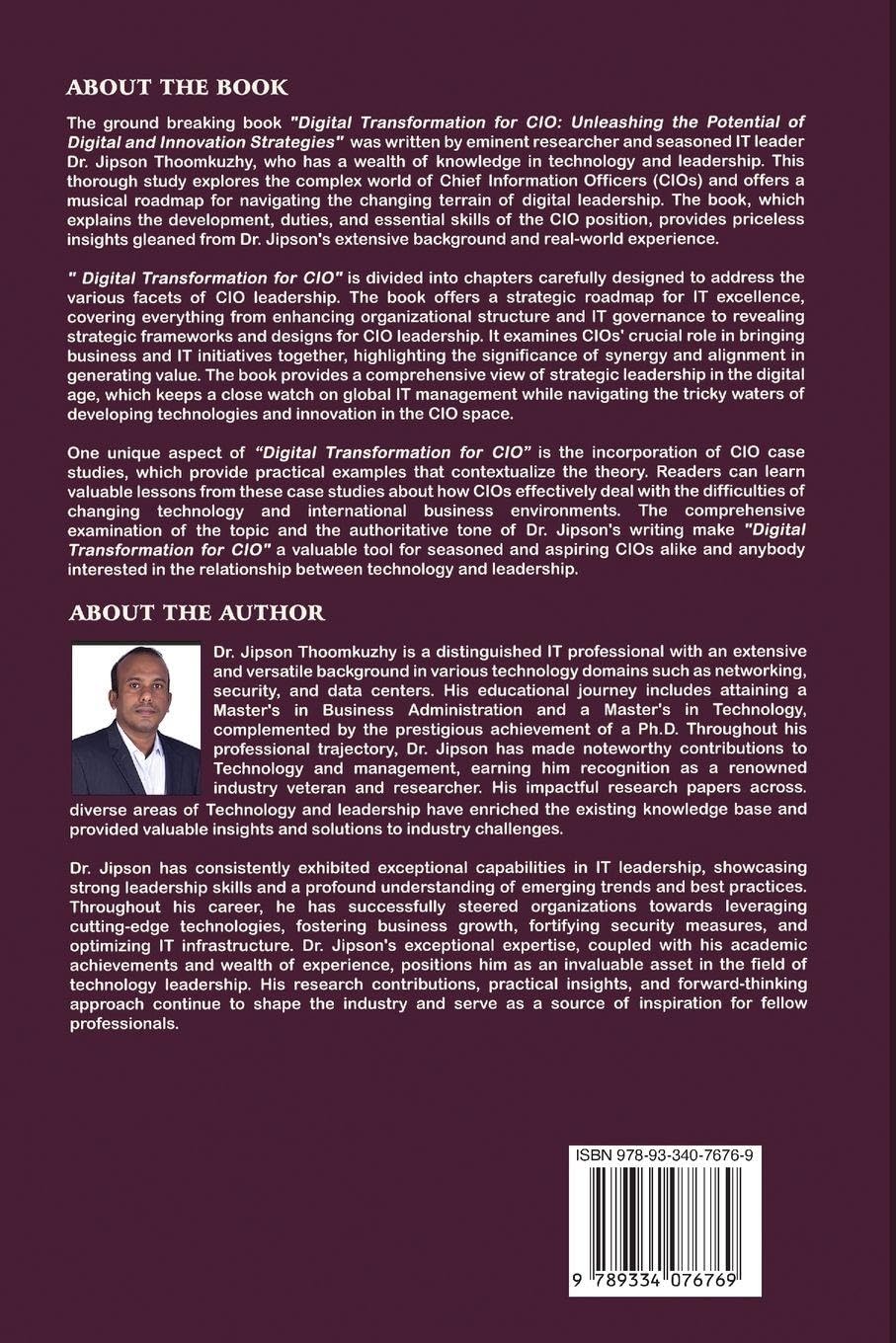 Digital Transformation for Cio-Unleashing the Potential of Digital and Innovation Strategies