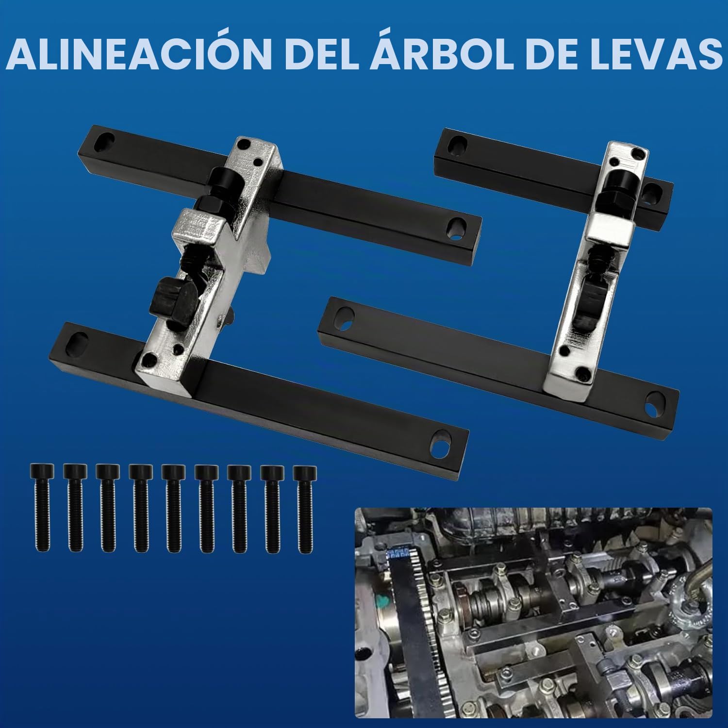 El Conjunto de Herramientas de Ajuste del Motor es Compatible con el Motor Ford Carnival 1.0 ecoboost (scti), OEM: 303-1605