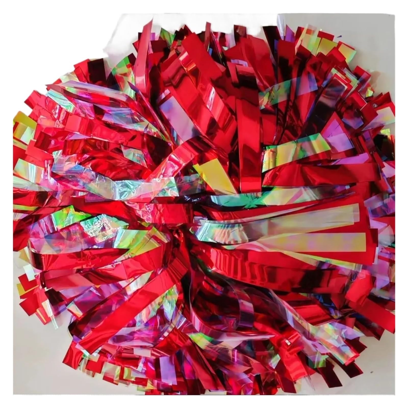 6 Inch Cheerleading Pom Pom Baton Handle(Color 7,4 Inch)