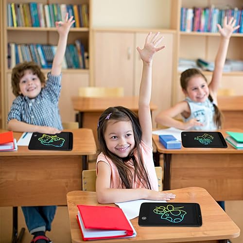 Miniatura 3 de Zhehao Tableta de escritura LCD, tablero de dibujo, juguetes educativos borrables para pintura electrónica, almohadillas de aprendizaje, regalo para