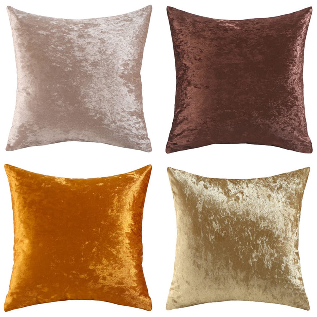 Amazon.co.jp: クッションカバー アイスベルベット 45×45cm 2枚セット