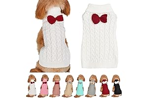 White Dog Sweater: A Cozy Winter Essential for Your Furry Friend