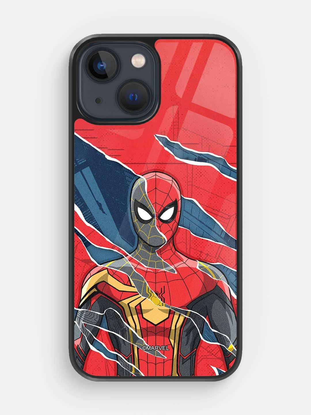 Macmerise Phone Case | Compatible with iPhone 13 Back Cover Case | Design All 3 Spidey | 360 Degree Protection | Protective Mobile Cover | iPhone 13 Phone with Camera Protection