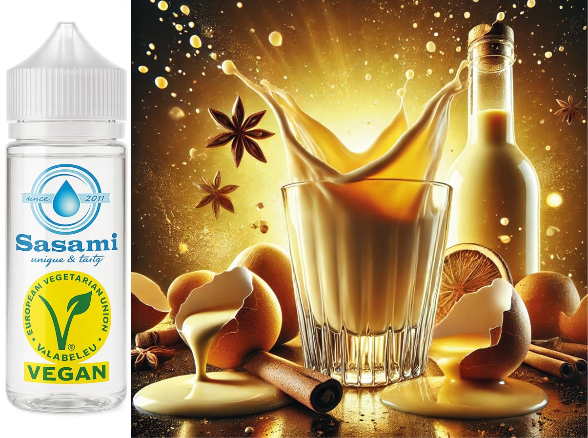 Likier jajeczny aromat koncentrat – Wegański – Sasami – 100ml