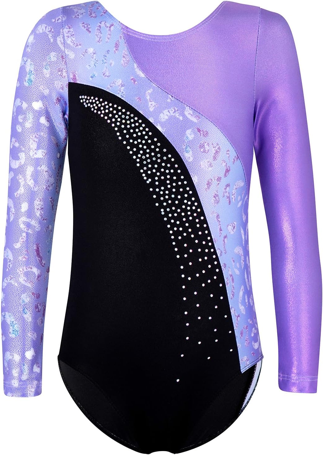 DAXIANG Long Sleeve Gymnastics Leotards for Girls Gymnastics Ballet Outfit Dance Leotard for Kids Girls Toddler 2-14 Years