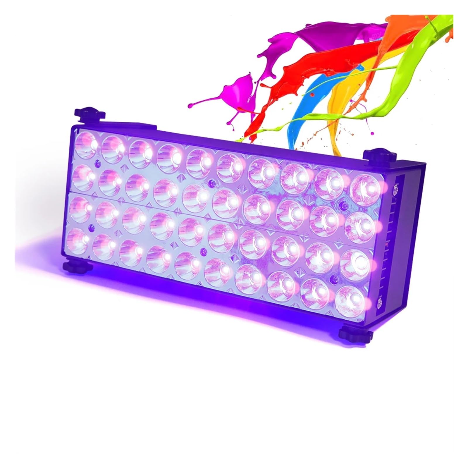 Impresora plana de inyección tinta UV 405-395 nm. Lámpara curado LED alta potencia for impresión (100 W, 200, 300 W), Multiuso confiable(365nm)