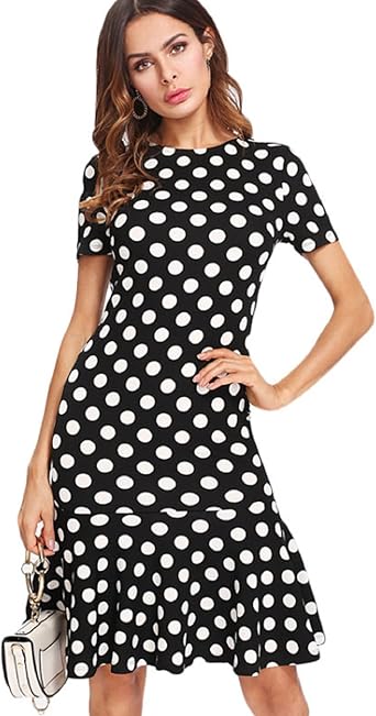 robe a pois amazon