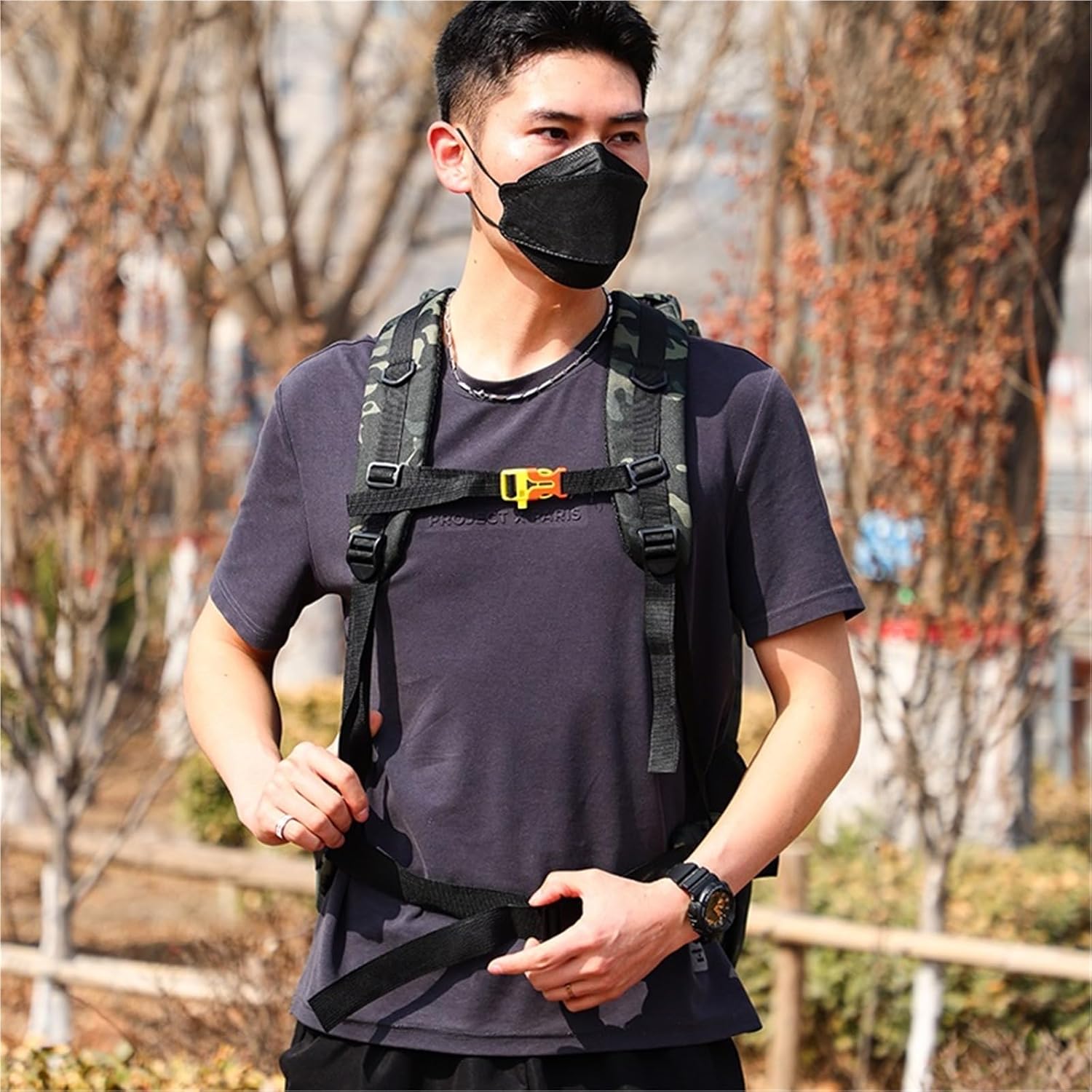 70L Large Tactical Climb Backpacks Outdoors Hiking Camping Travel Bags Climbing Rucksack(Dark gray)