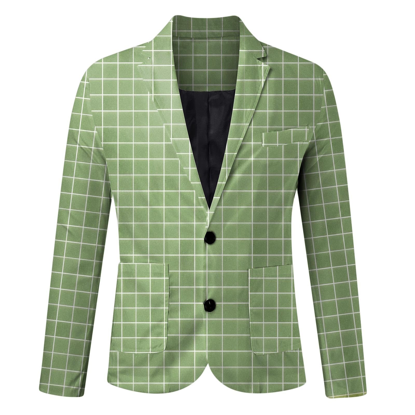 Traje de hombre Chaqueta Sakko Chaqueta Chaqueta de Estilo Británico, Chaqueta de Traje Casual de Negocios, Abrigos Deportivos Trajes Chaquetas Para Elegante Traje Casual Con Bolsillos Y Botones