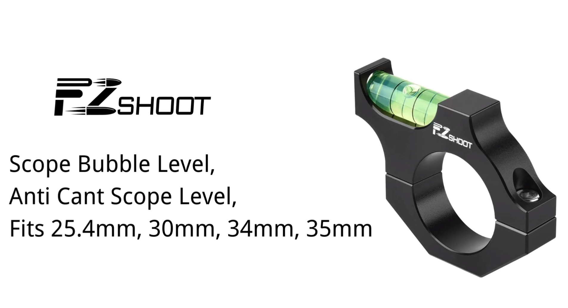 Scope Leveling Kit For Rifles Bubble Level EZshoot Scope Leveling Kit - Magnetic Anti-Cant For Rifle ...