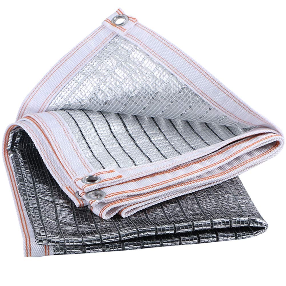 Toile d'ombrage en aluminium réfléchissant 5x6m pour toit
