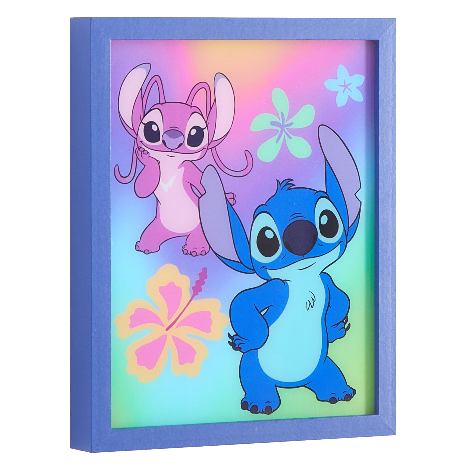Amazon.co.jp: ディズニースティッチ&エンジェルLEDウォールアート