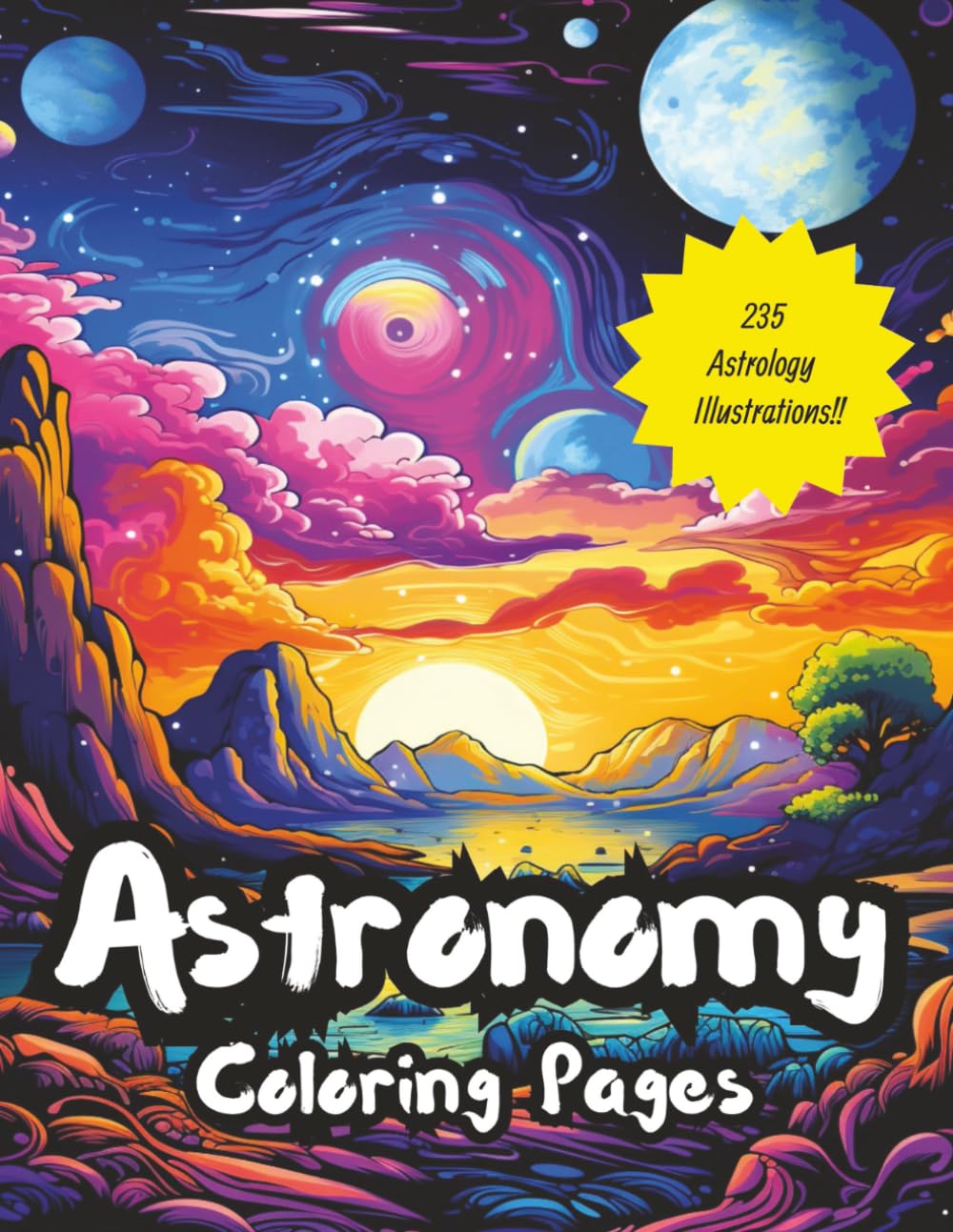 Astronomy Coloring Pages