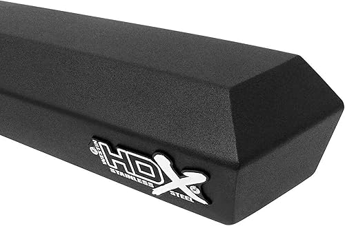 Miniatura 8 de Westin 56-132552 HDX Barras Nerf de acero inoxidable para Tundra CrewMax 2007-2021 Par negro texturizado