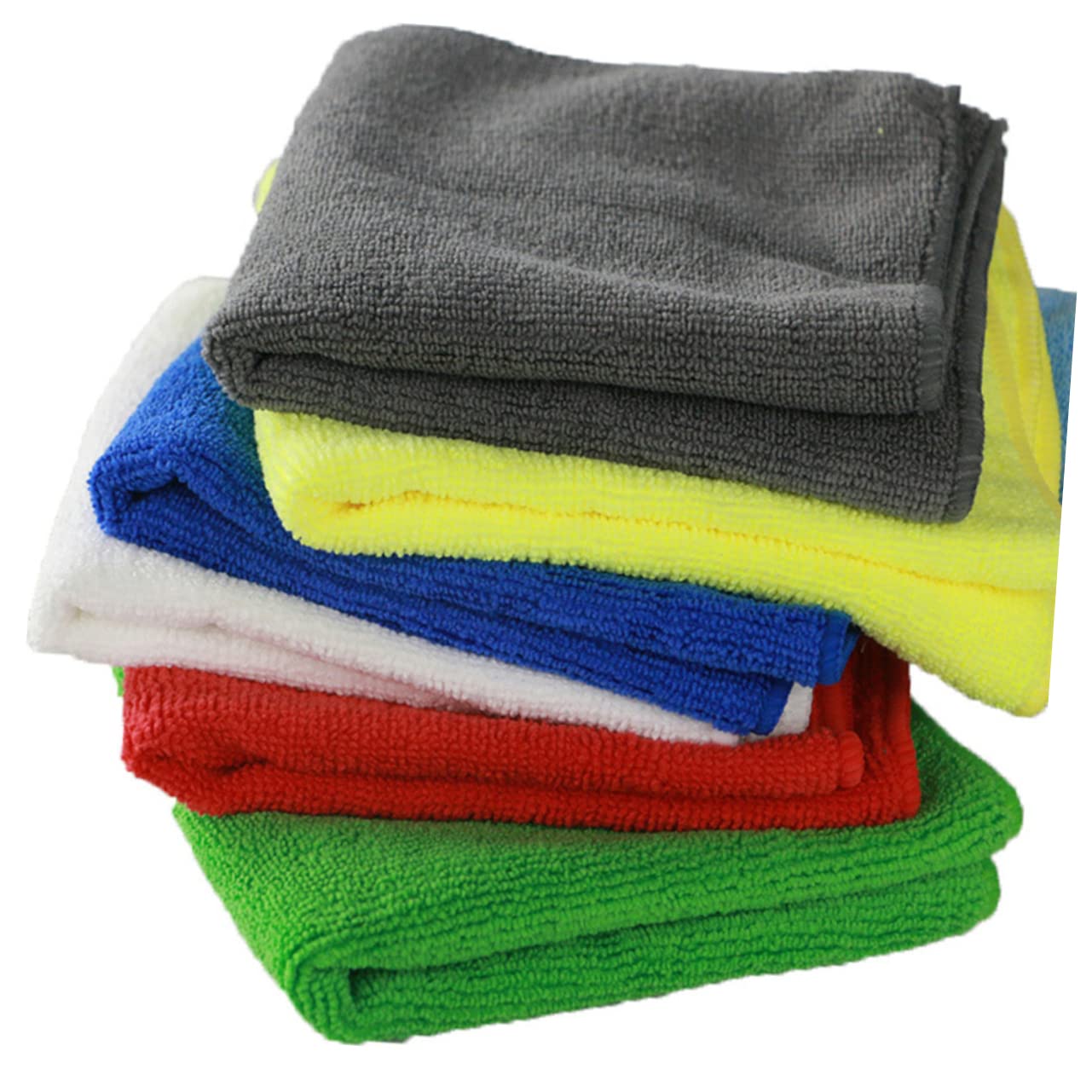 Paños para Alta Absorción de Cocina de Microfibra Rojo 12piezas Lavables a Máquina y Limpieza Eficaz Hogar