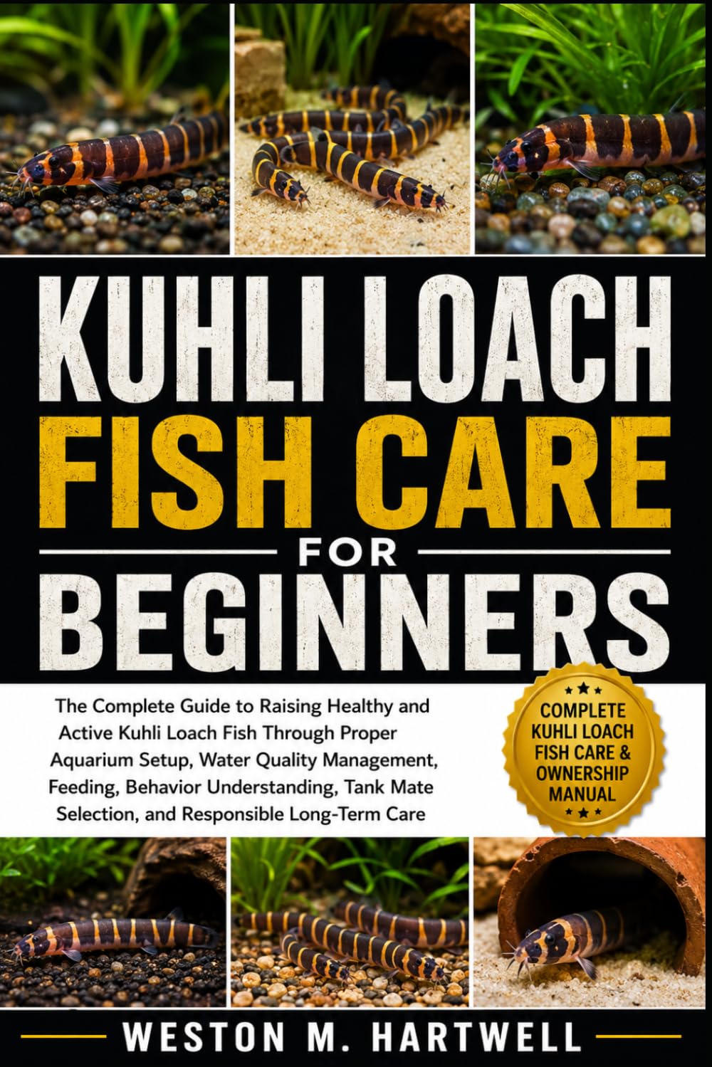 KUHLI LOACH FISH CARE FOR BEGINNERS: The Complete Guide to Raising Healthy and Active Kuhli Loach Fish Through Proper Aquarium Setup, Water Quality ... Selection, and Responsible Long-Term Care
