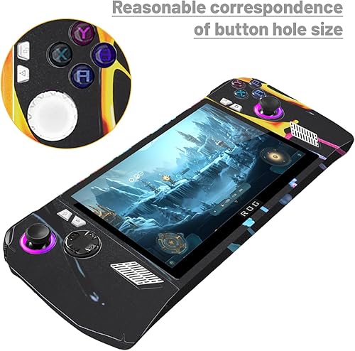 Miniatura 5 de Calcomanía protectora para ROG Ally, calcomanías personalizadas para ROG Ally Gaming Handheld, 2023 nueva calcomanía para consola de juegos
