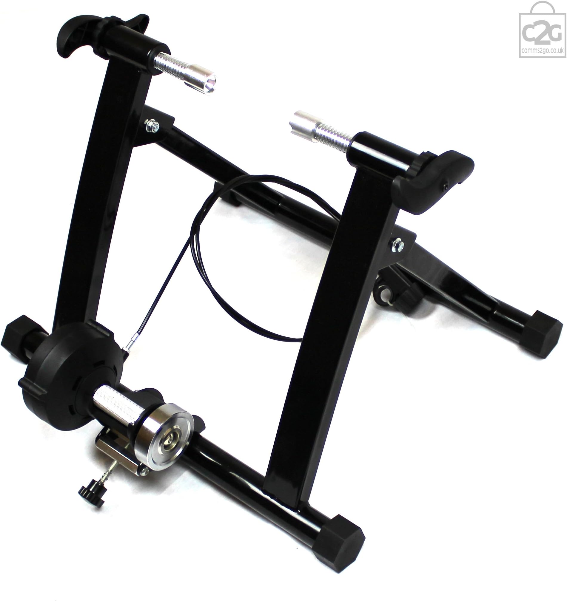 Ergolynx Black Cycling Fitness Turbo Trainer Cycle Indoor Exercise Magnetic Resistance