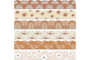 Whaline 82Ft Modern Boho Bulletin Board Borders