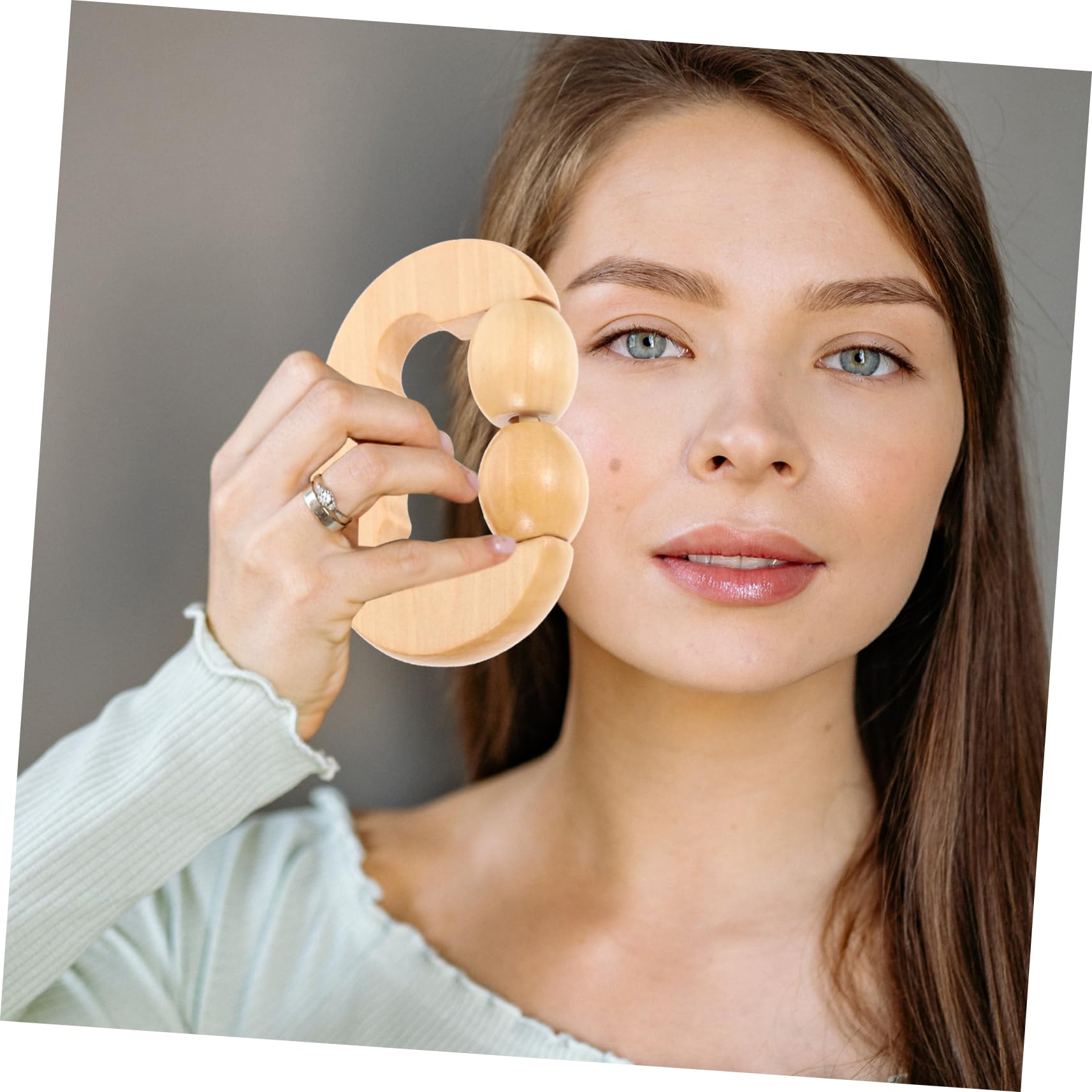 FOMIYES Sets Trigger Point Massage Tool Lower Back Massager Back Massage Roller for Calf Wood Double Roller Pcs