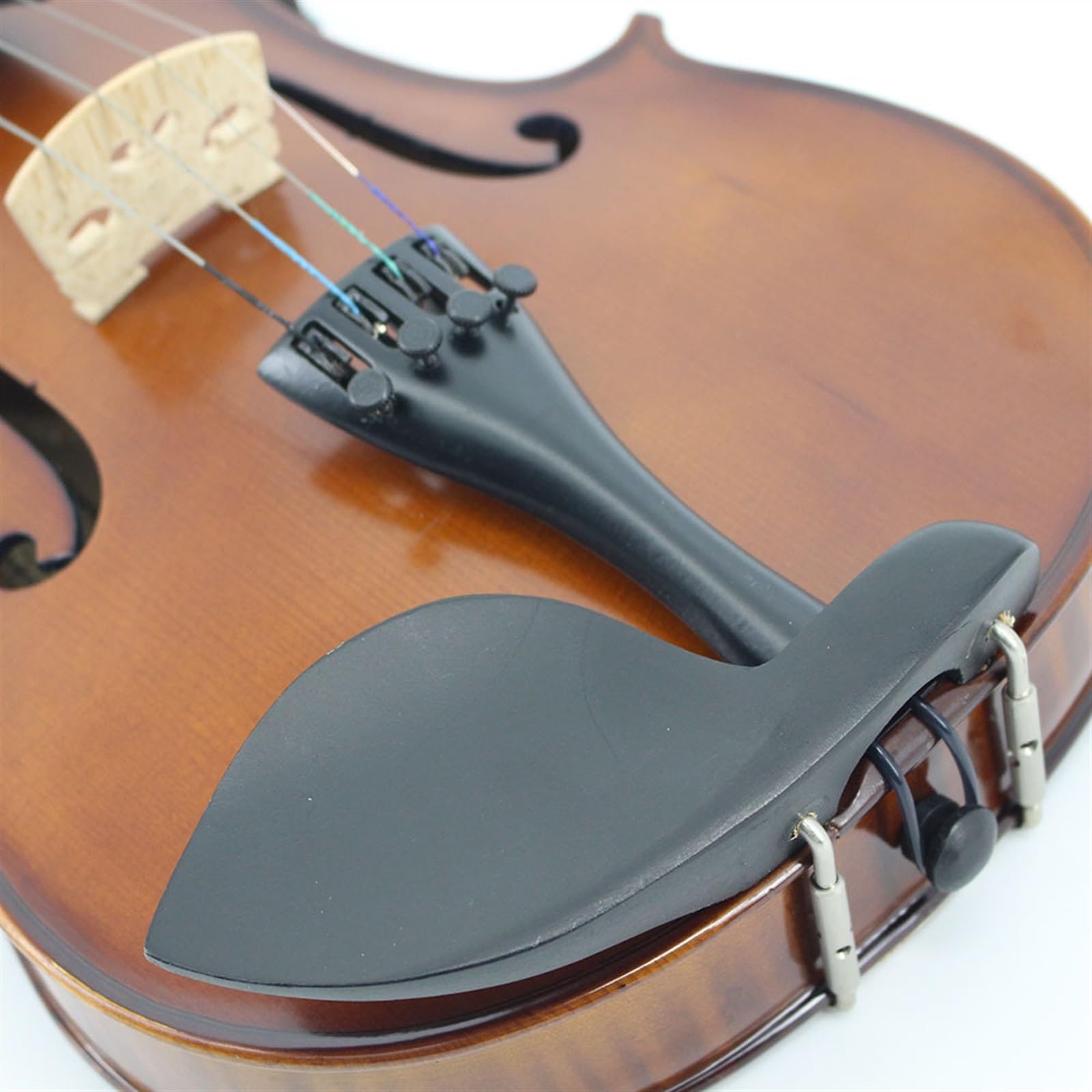 Violine 4/4 Anfängervioline Tigerhautmuster Handgemachte Übungsvioline Aus Massivholz(4/4)