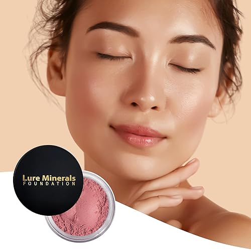 Miniatura 9 de Base de maquillaje en polvo minerales puros jarro colador de 0.28 onzas, elegir color, libre de ingredientes perjudiciales (comparado con Bare