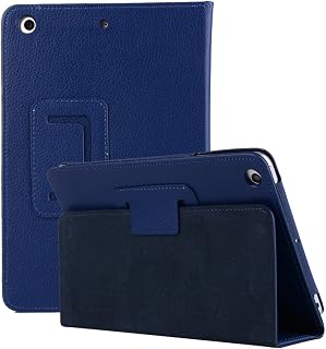 Slim Folding Folio Stand Case for ASUS Zenpad 10 Z300 Z300CL Z300CG 10 inch, Lightweight Magnetic Closure PU Leather Flip Shockproof Auto Wake/Sleep Smart Cover Navy Blue