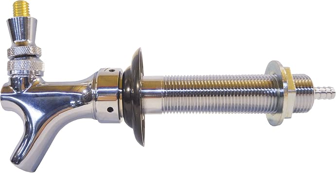 Standard Double Faucet Door Mount Kegerator Keg Tap Conversion Kit