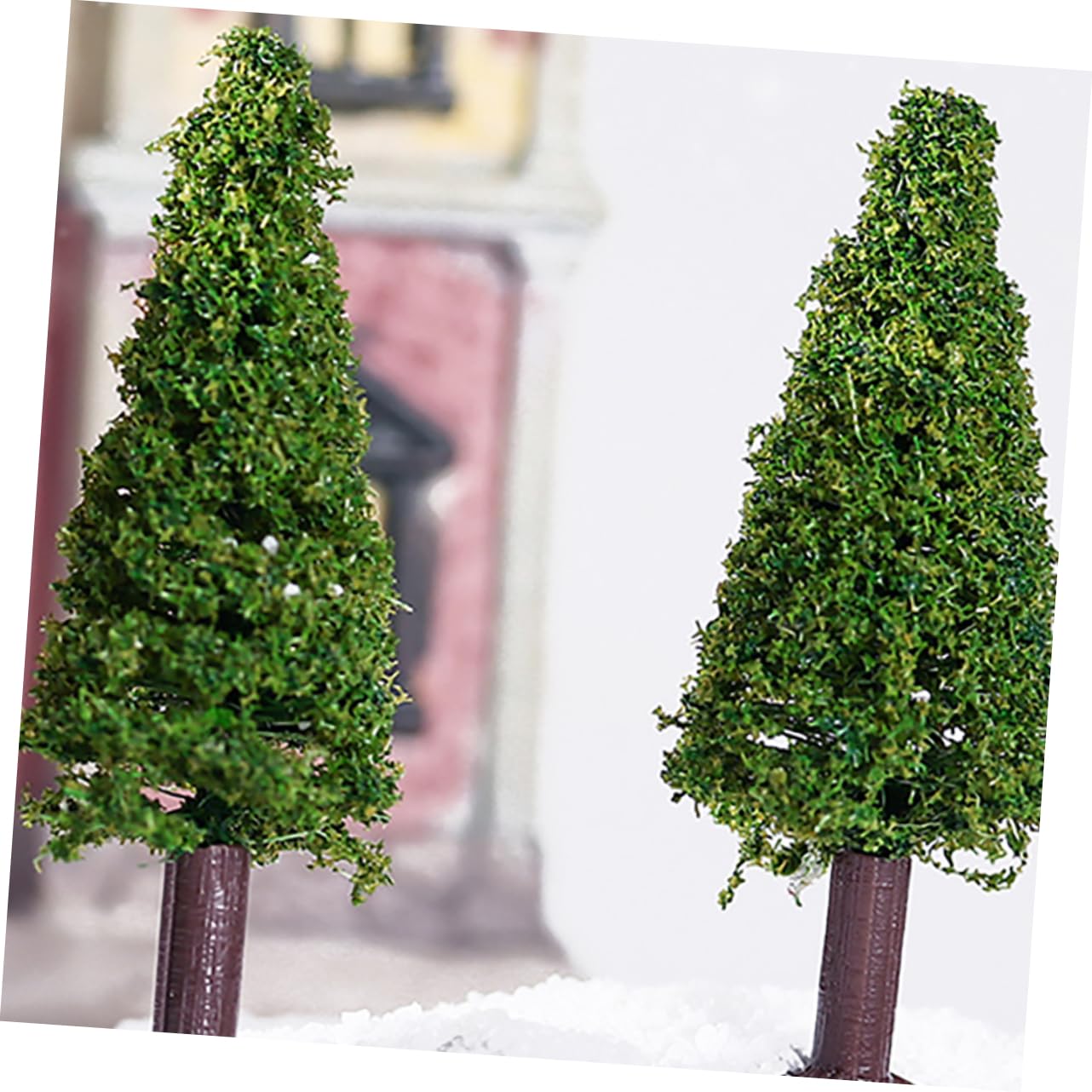 30 Piezas Modelo De Pino Árbol De Ferrocarril Árbol De Globo De Nieve De Bricolaje Figura De Pino Paisaje Arquitectura Árbol Árboles De Escala Árbol De Cedro Modelo Paisaje Modelo DIYEAH