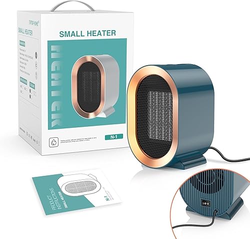 Miniatura 7 de Calentador de espacio, calentadores de espacio para uso en interiores, calentadores portátiles PTC de calentamiento rápido, calentador de cerámica