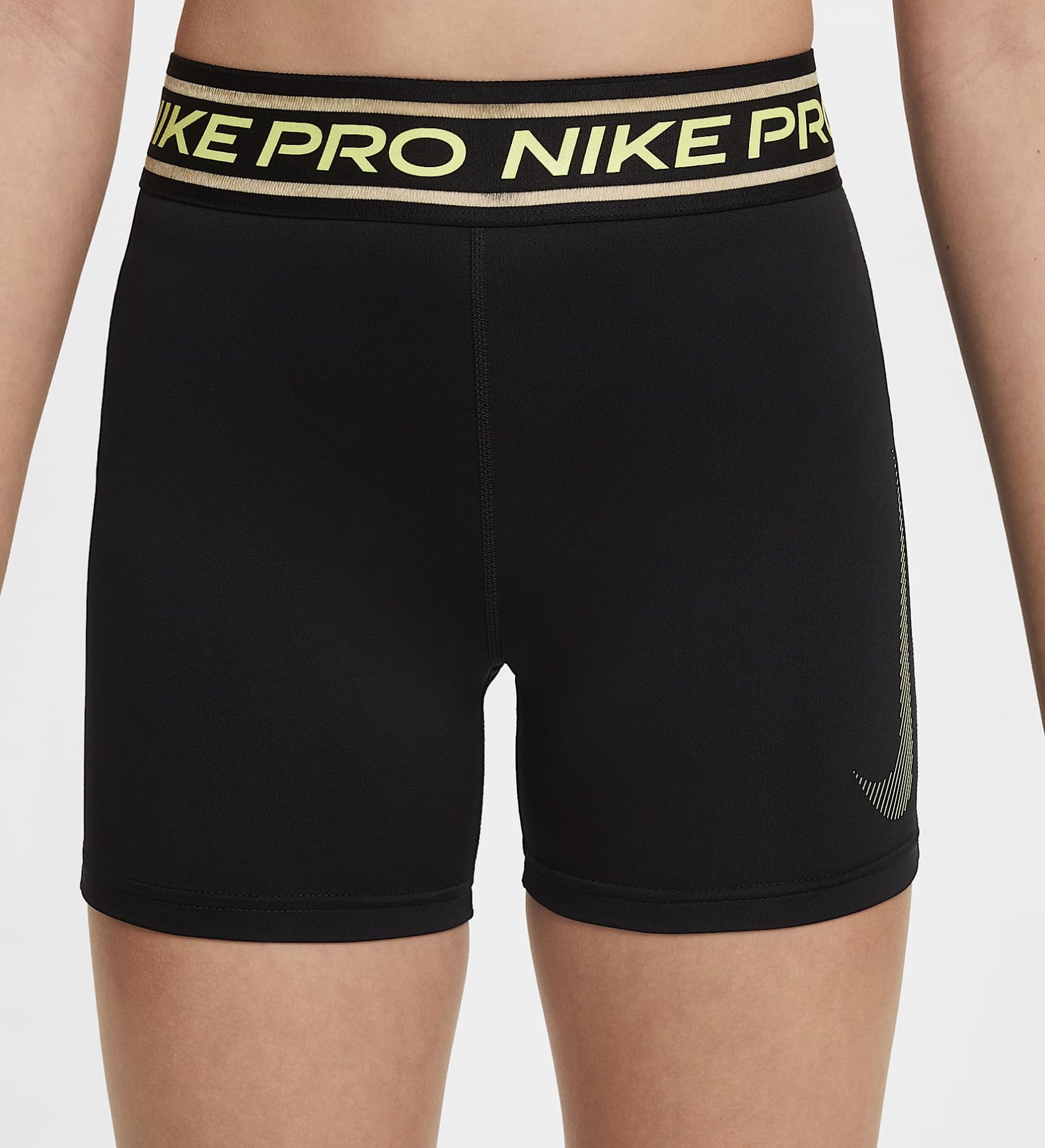 Nike - Nike PRO Shorts (Mädchen, Ca. 7,5 Cm), Pantaloncini Dri-Fit (Circa 7,5 cm, Bambini più Grandi, Ragazze) Bambine e Ragazze