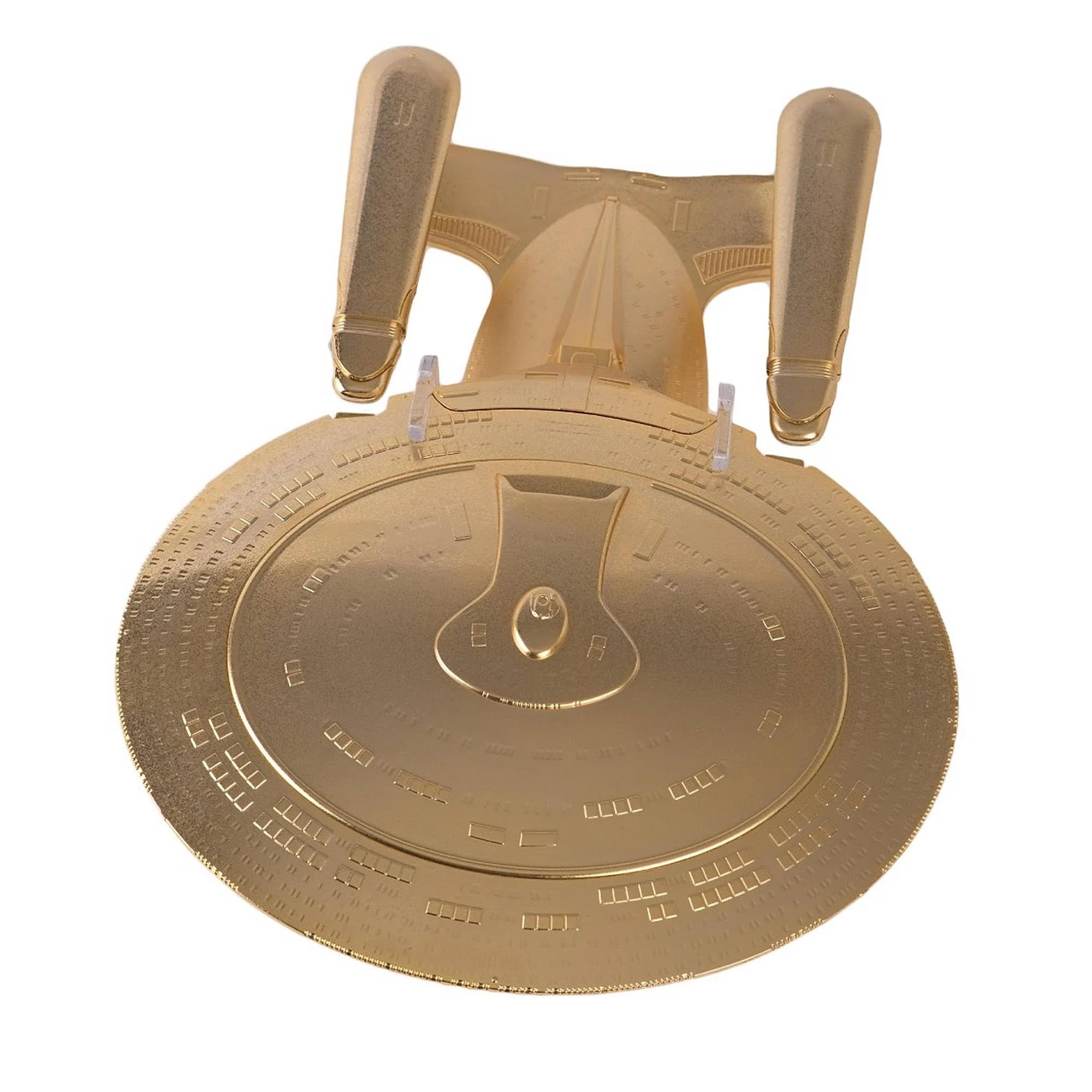 Amazon.com: Eaglemoss Star Trek Starship Replica | 18K Gold USS