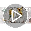 Jekeno Sunflower Floral Kitchen Curtains - Flowers Butterfly Short Curtains Old Rustic Wood Barn Door Farmhouse Decor for Home Dining Living Room Rod Pocket Window Drapes 2 Panels Set, 28"x36"