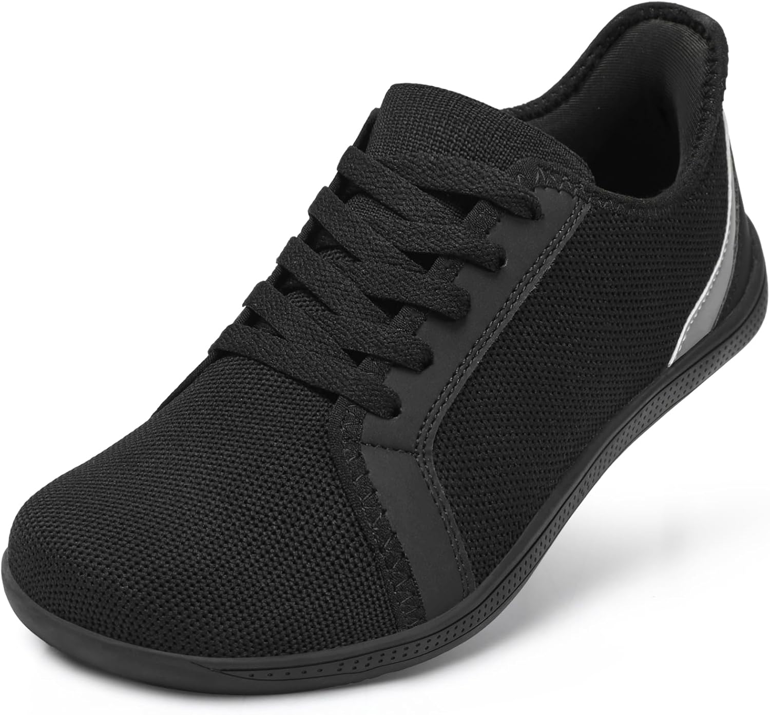 STQ Wide Toe Box Barefoot Shoes Women Zero Drop Minimalist Walking Tennis Sneakers Athletic Crossfit Workout Gym Training Grounded Shoes