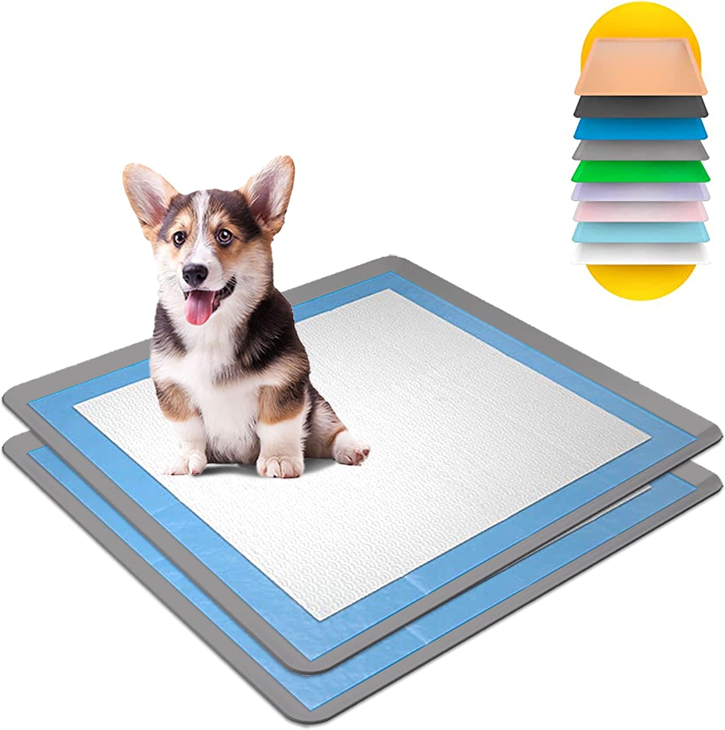 Skywin Dog Puppy Pad Holder Tray No Spill Pee Pad Holder