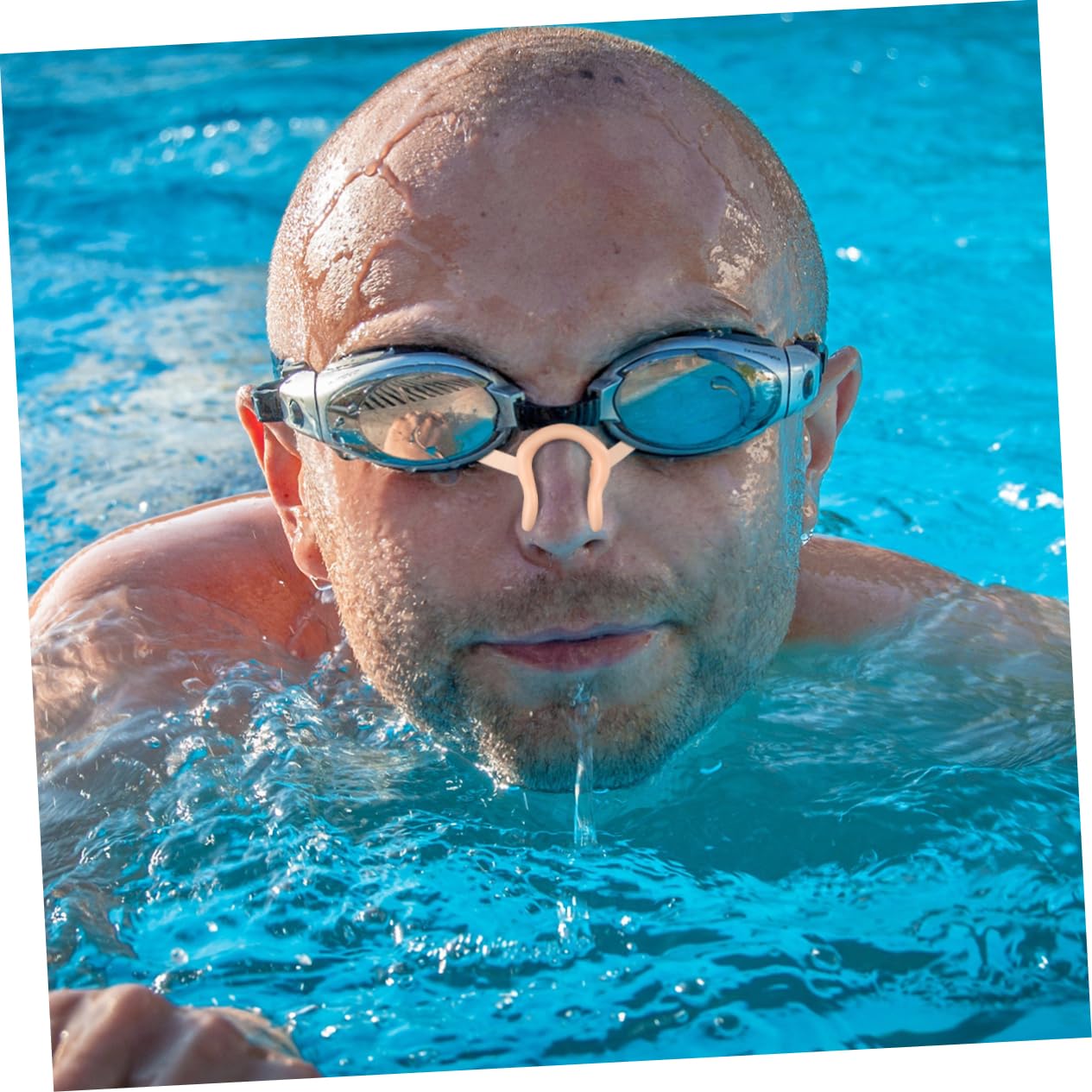 TOYANDONA Corda di Trascinamento del Naso Anti Adulti Nuoto Adulto Clip per Naso per Le Immersioni Fermagli per Il Naso Che Nuotano Tappo per Il Naso del Nuotatore
